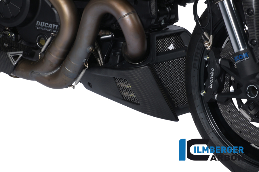 Motorspoiler/Ölkühlerverkleid. rechte Seite Carbon DUCATI Diavel 2014-2018 – Bild 5
