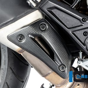 Auspuffhitzeschutz Schalldämpfer Carbon für Ducati Hypermotard ab 2013 Einzelstücke Einzelstücke Ducati