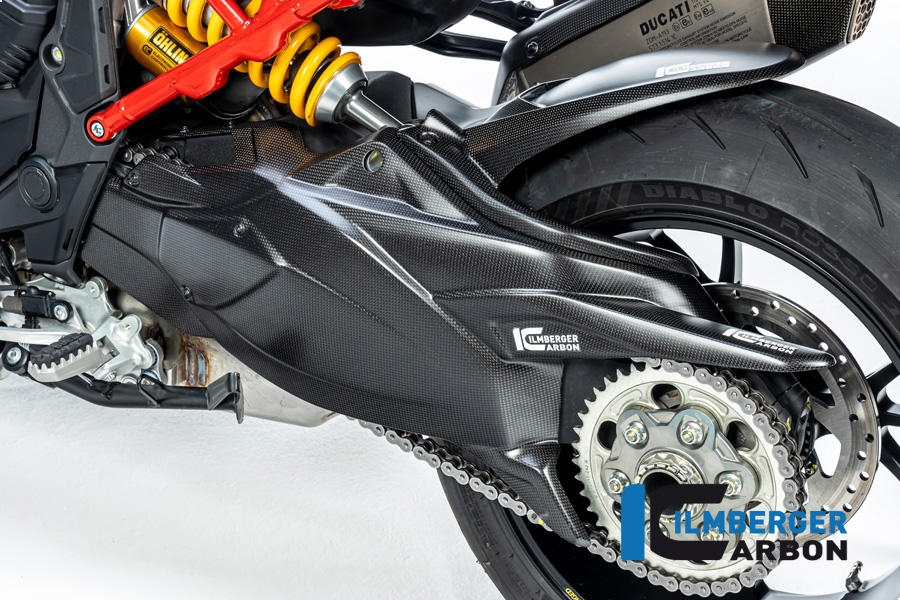 Schwingenabdeckungen mit Kettenschutz matt MTS /PP/RS DUCATI Multistrada V4 Pikes Peak ( ab 2025)
