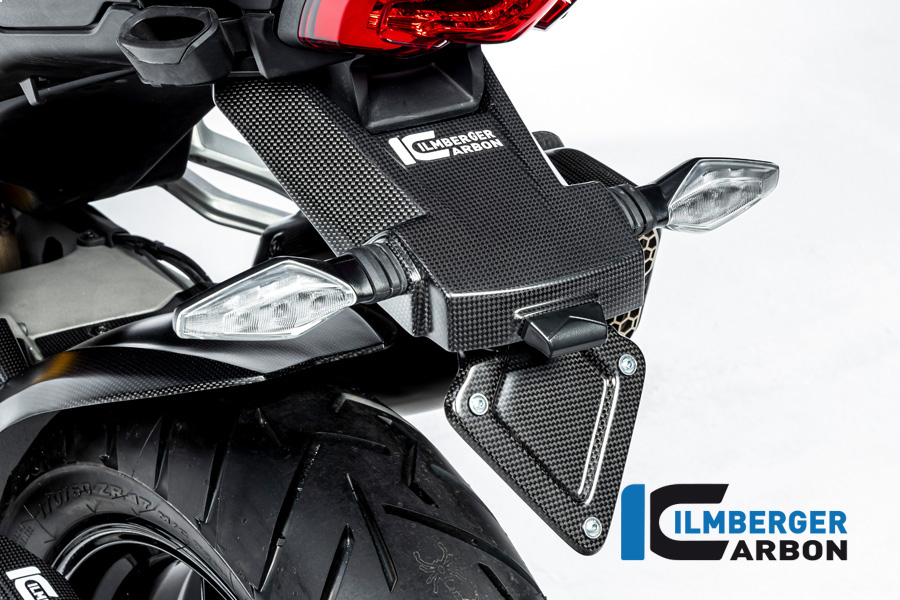 Kennzeichenträger matt Multistrada V4 DUCATI Multistrada V4 Pikes Peak 2021 - 2024