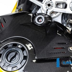 Tankabdeckung oben mit Zündungsdeckel glanz Panigale V4R Racing ab Bj 2019 DUCATI Panigale V4 / V4 S Racing (2020-2021)