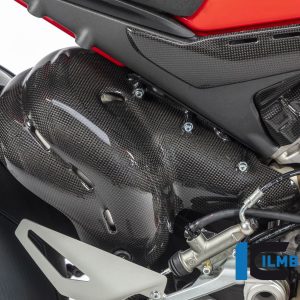 Auspuffhitzeschutz glanz 2tlg Panigale/Streetfighter V4 / V4 S DUCATI Panigale V4 Racing (2018-2019)