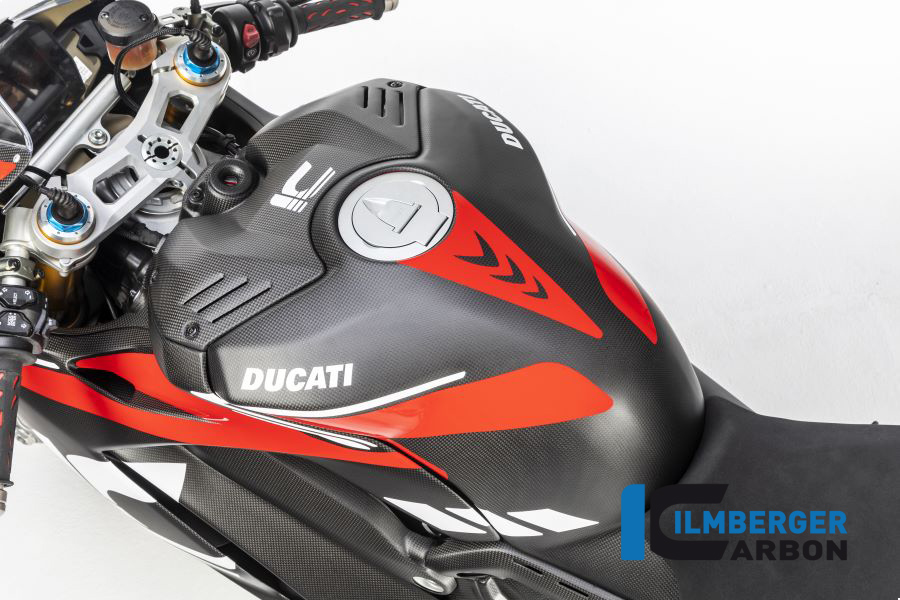 Tankverkleidung mit Crashpads matt Panigale V4 Racing DUCATI Panigale V4 Racing (2018-2019)