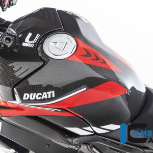 Tankverkleidung mit Crashpads glanz Ducati V4 Panigale Racing DUCATI Panigale V4 / V4 S Racing (2020-2021)