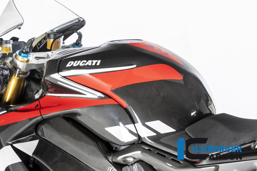Tankverkleidung mit Crashpads glanz Ducati V4 Panigale Racing DUCATI Panigale V4 / V4 S Racing (2020-2021) – Bild 2