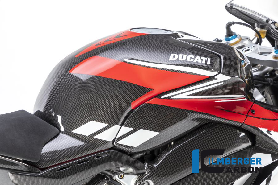 Tankverkleidung mit Crashpads glanz Ducati V4 Panigale Racing DUCATI Panigale V4 / V4 S Racing (2020-2021) – Bild 3