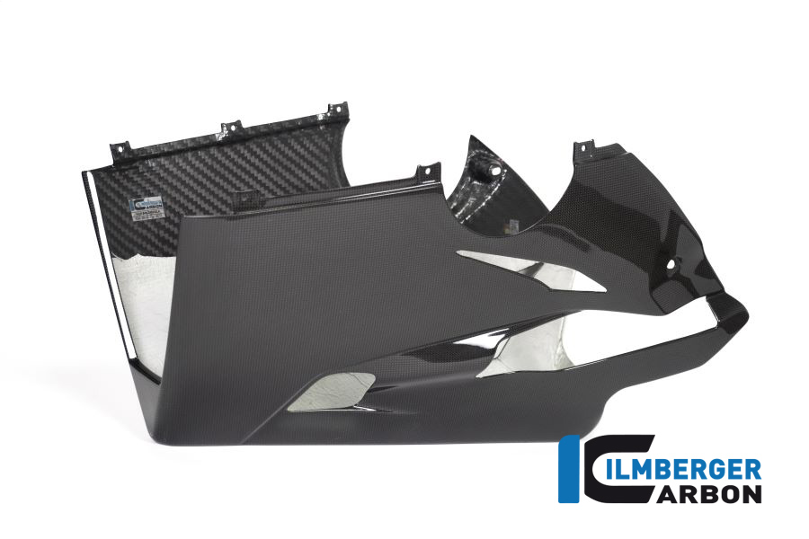 Verkleidungsunterteil Strasse für Race Auspuff glanz Panigale V4 DUCATI Panigale V4 (2018-2019)
