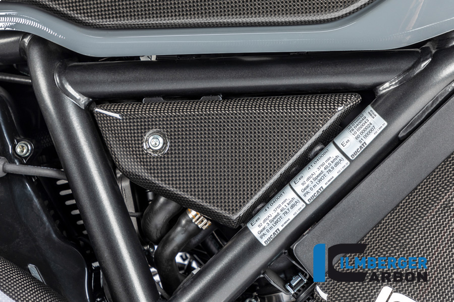 Abdeckung unterm Rahmen rechts glänzend Ducati Scrambler 1100 ab 2017 DUCATI Scrambler 1100 (2017 - 2024)