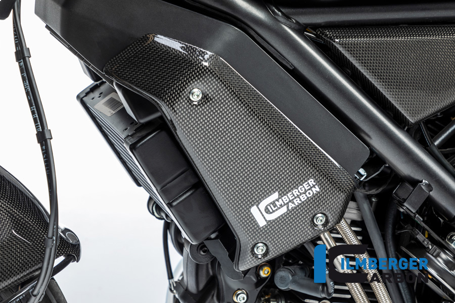 Wasserkühlerabdeckung links glänzend Ducati Scrambler 1100 ab 2017 DUCATI Scrambler 1100 (2017 - 2024)