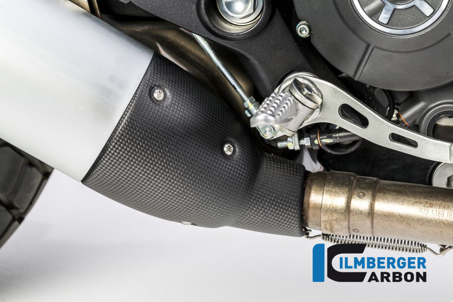 Schalldämpfer-Fersenschutz matt Ducati Scrambler'16 DUCATI Scrambler Icon