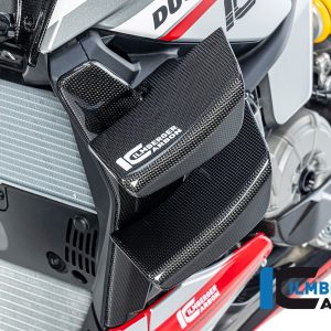 Wasserkühlerabdeckung links glanz Ducati Streetfighter V2 DUCATI Streetfighter V2 2022-2025