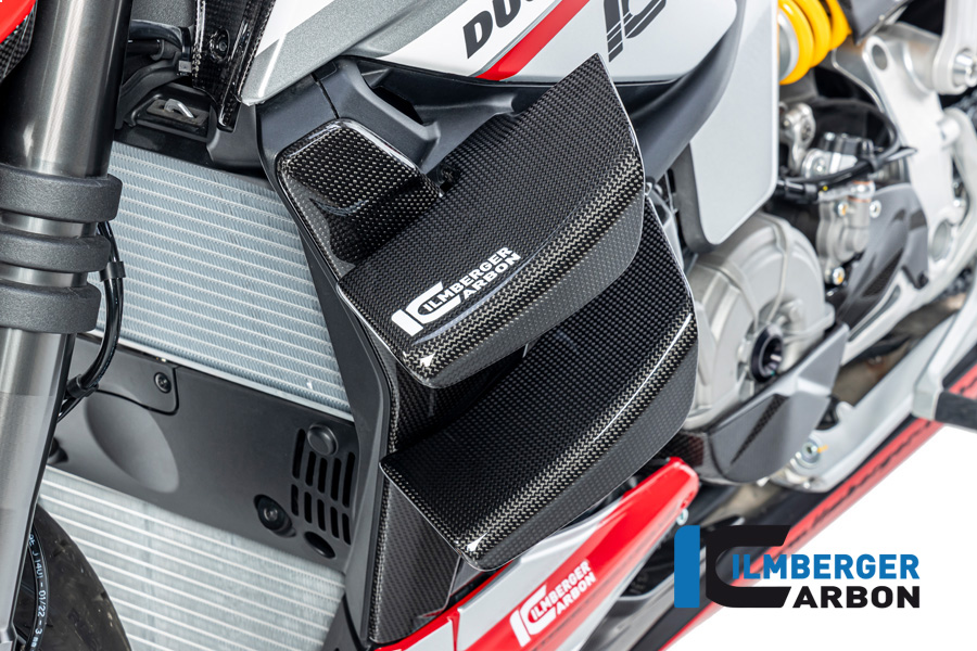 Wasserkühlerabdeckung links glanz Ducati Streetfighter V2 DUCATI Streetfighter V2 2022-2025