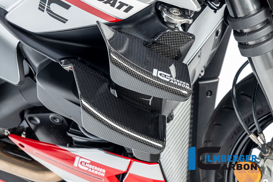 Wasserkühlerabdeckung rechts glanz Ducati Streetfighter V2 DUCATI Streetfighter V2 2022-2025 – Bild 2
