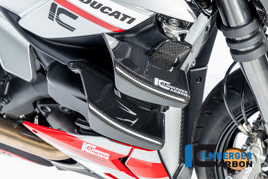 Wasserkühlerabdeckung rechts glanz Ducati Streetfighter V2 DUCATI Streetfighter V2 2022-2025 – Bild 3