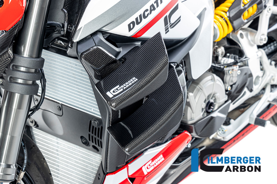 Wasserkühlerabdeckung links glanz Ducati Streetfighter V2 DUCATI Streetfighter V2 2022-2025 – Bild 5