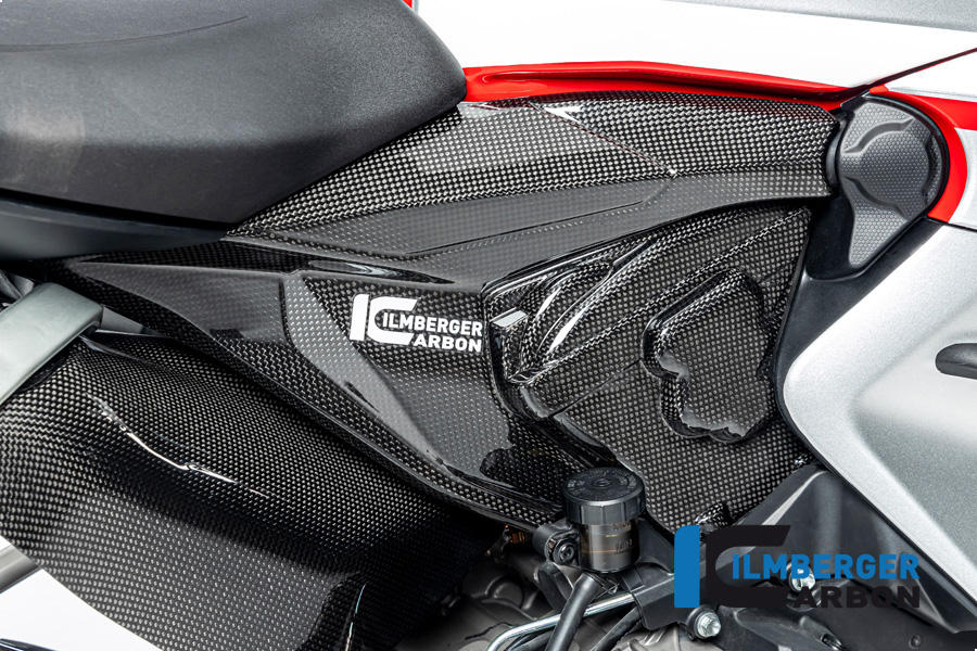 Rahmenheckverkleidung mit Zylinderkopfabdeckung rechts glanz Ducati Streetfighter V2 DUCATI Streetfighter V2 2022-2025