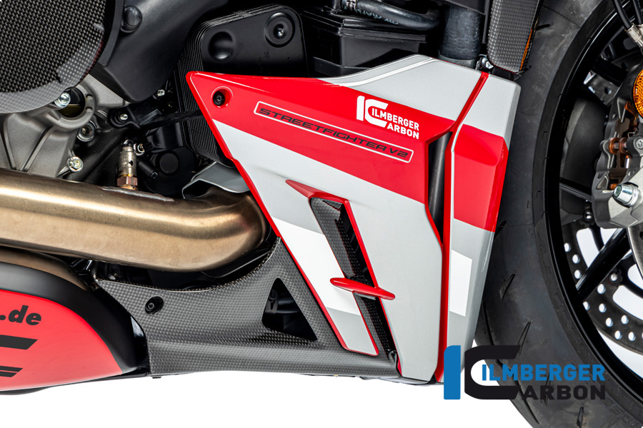 Verkleidungsunterteilverlängerung rechts glanz Ducati Streetfighter V2 DUCATI Streetfighter V2 2022-2025