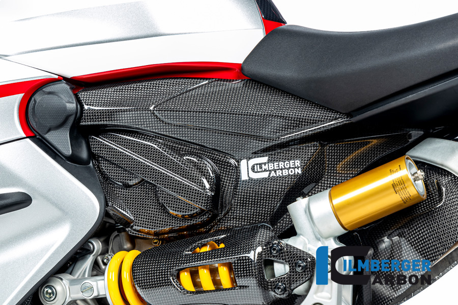 Rahmenheckverkleidung mit Zylinderkopfabdeckung links glanz Ducati Streetfighter V2 DUCATI Streetfighter V2 2022-2025