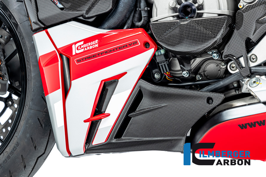 Verkleidungsunterteilverlängerung links glanz Ducati Streetfighter V2 DUCATI Streetfighter V2 2022-2025