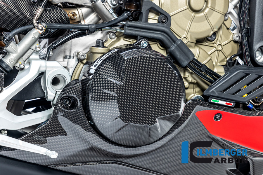 Kupplungsdeckel Abdeckung glanz V4 Streetfighter bis 2022 DUCATI Streetfighter V4 2020 - 2022 – Bild 4