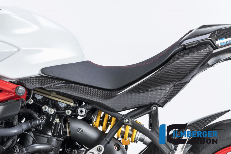 Seitendeckel unterm Sitz links glanz Supersport 939 DUCATI Supersport 939 S