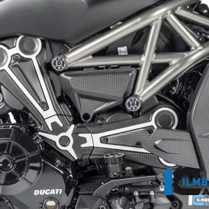 Zahnriemenabd. mit Chrome-Zierstreifen matt Ducati XDiavel'16 DUCATI XDiavel / XDiavel S (2018-2024)