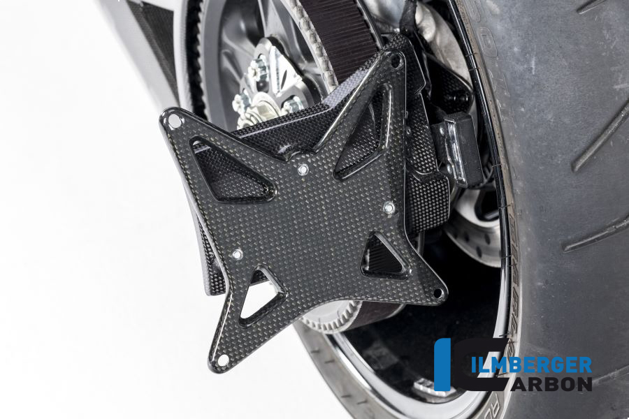 Kennzeichenhalter inkl.Zahnriemenabdeckung glanz Ducati XDiavel'16 / Diavel 1260 DUCATI XDiavel / XDiavel S (2018-2024)