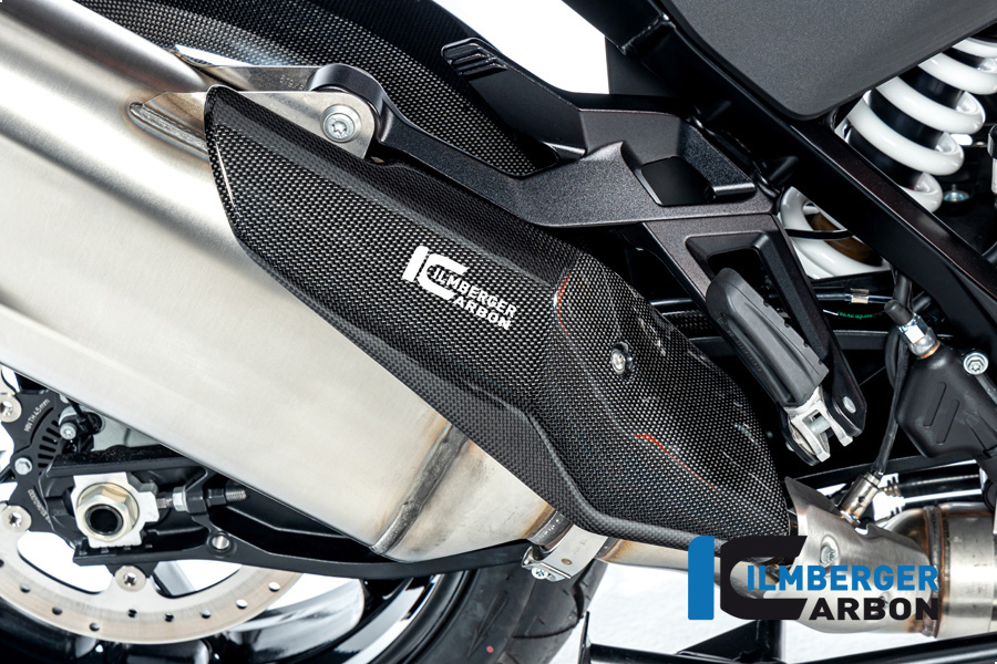Auspuffhitzeschutz vorne am Schalldämpfer KTM 1290 Super Adventure ab 2021 KTM 1290 Super Adventure 2021-2025