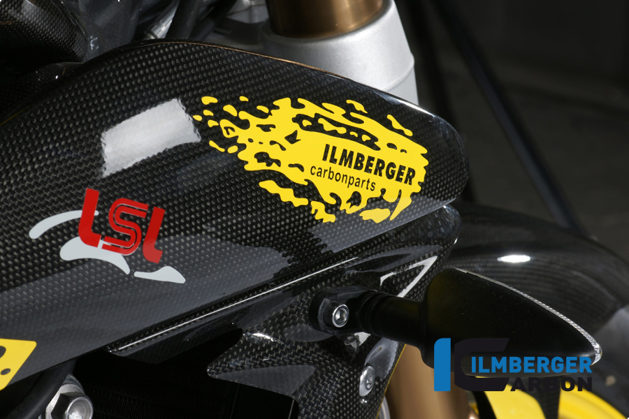Seitendeckel überm Kühler rechts Carbon TRIUMPH Speed Triple (2011)