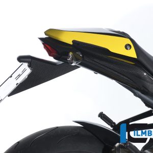 Seitendeckel unterm Sitz rechts Carbon TRIUMPH Speed Triple (2011)