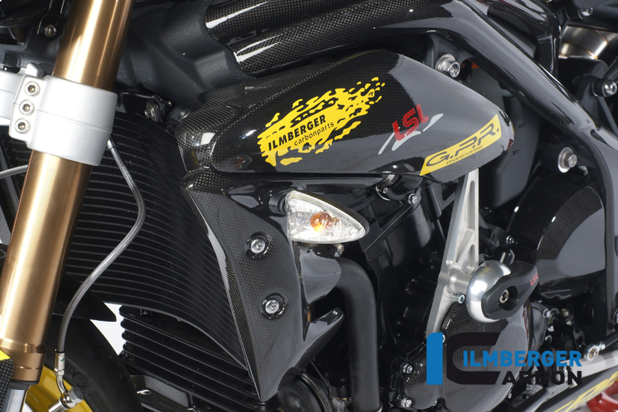 Wasserkühlerabdeckung links Carbon TRIUMPH Speed Triple (2011)