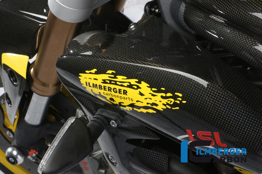Seitendeckel überm Kühler links Carbon TRIUMPH Speed Triple (2012-2020) – Bild 2