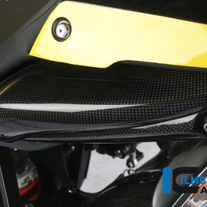 Seitendeckel unterm Sitz links Carbon TRIUMPH Speed Triple (2011)