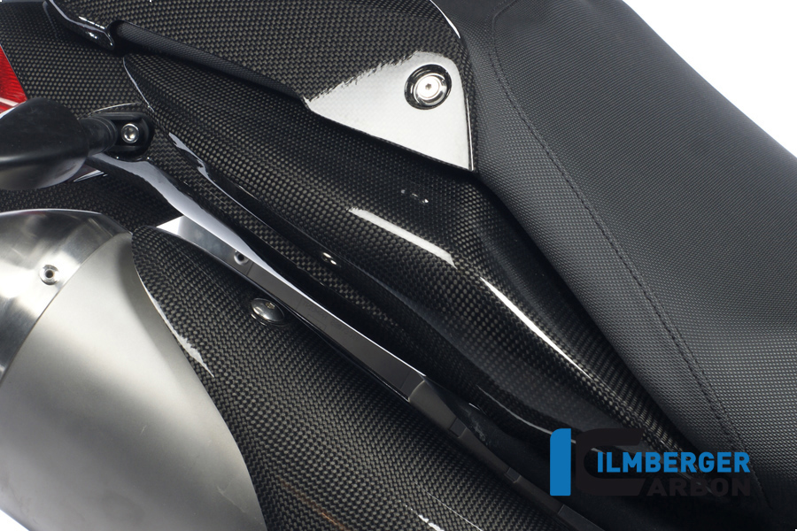 Seitendeckel unterm Sitz rechts Carbon TRIUMPH Speed Triple (2012-2020) – Bild 3