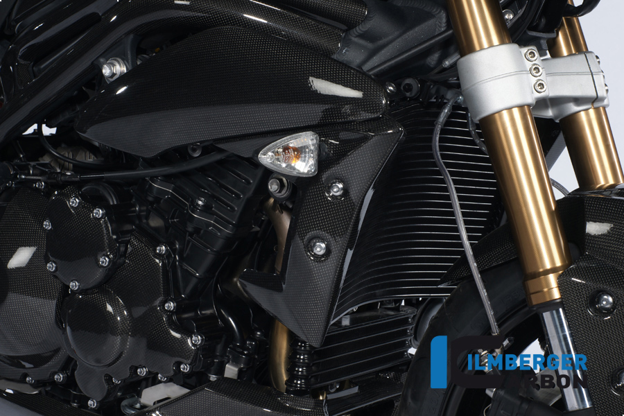 Wasserkühlerabdeckung rechts Carbon TRIUMPH Speed Triple (2012-2020) – Bild 2