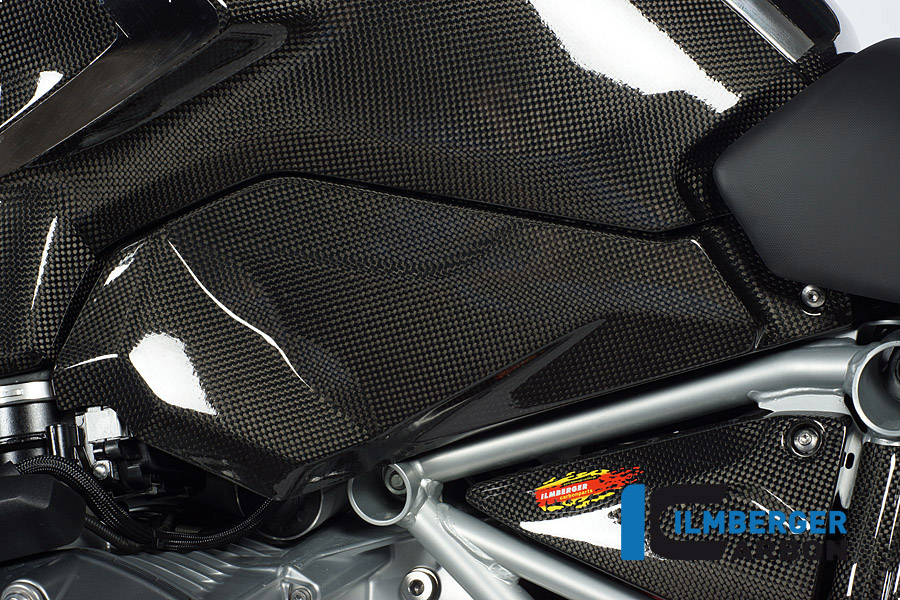 untere Tankabdeckung links / Ansaugrohrabdeckung links Carbon BMW R 1200 GS (LC) (2013-2016) – Bild 5