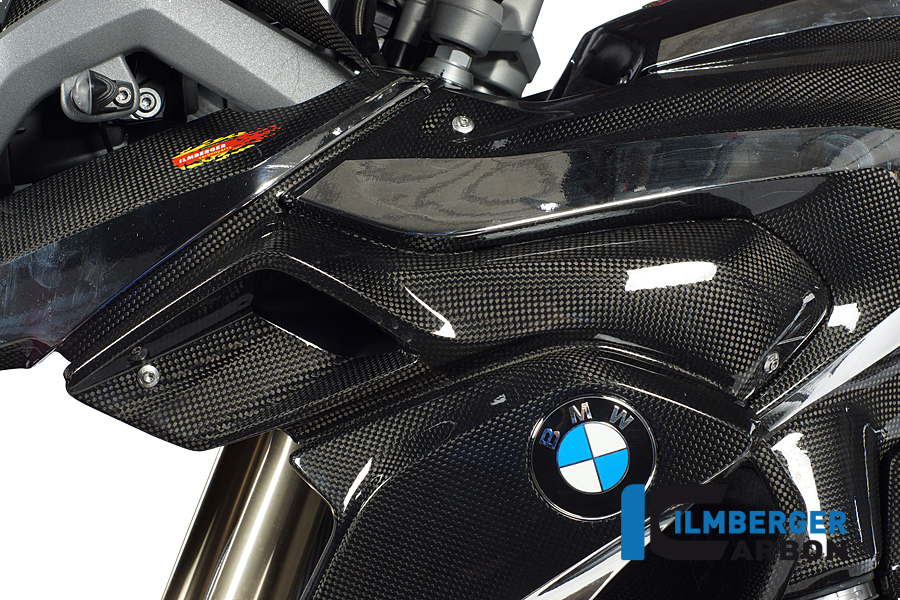 Windkanal links (obere Wasserkühlerabdeckung) Carbon BMW R 1200 GS (LC) (2013-2016) – Bild 4