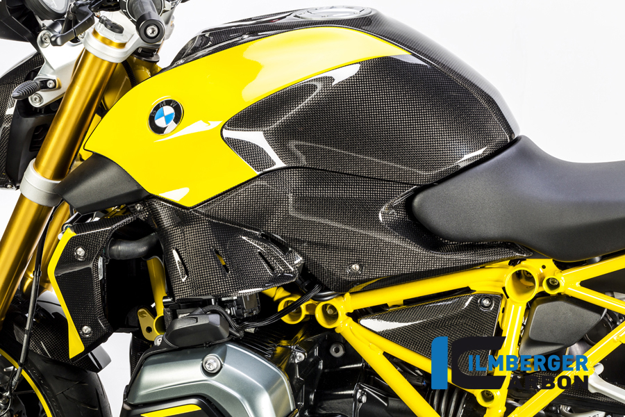 Seitendeckel unterm Tank links Carbon BMW R 1200 R (LC) 2015 - 2019 – Bild 5