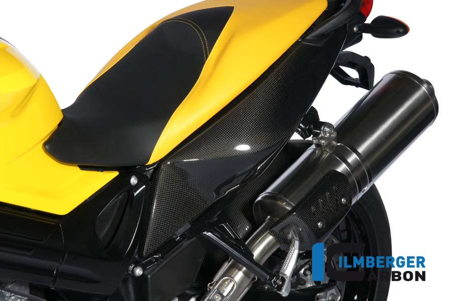 Seitendeckel unterm Sitz links Carbon BMW F 800 R (2012-2014) – Bild 3