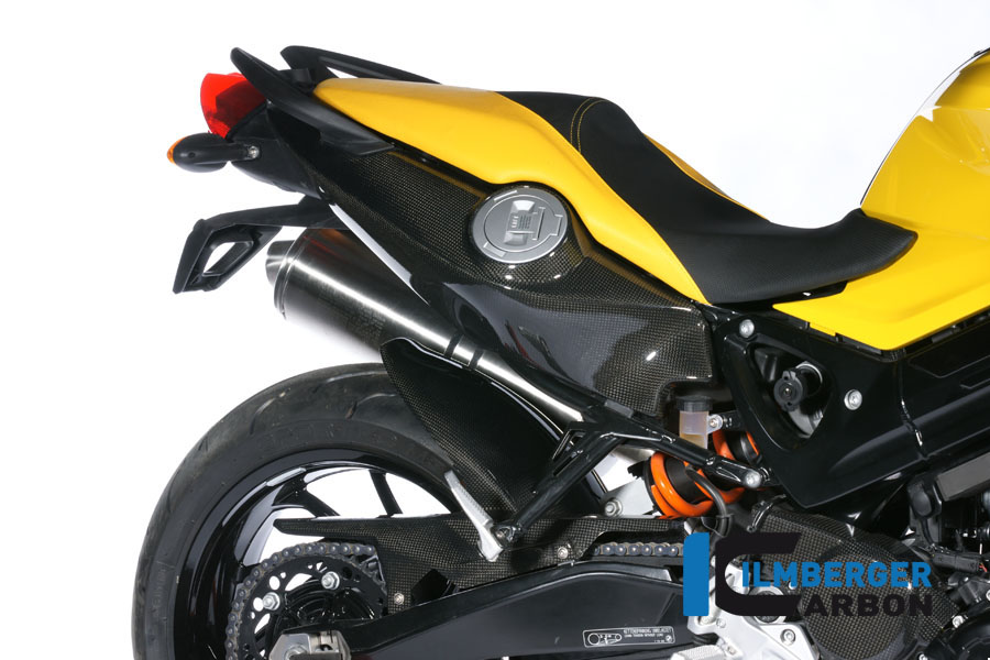 Seitendeckel unterm Sitz rechts Carbon BMW F 800 R (2012-2014) – Bild 5