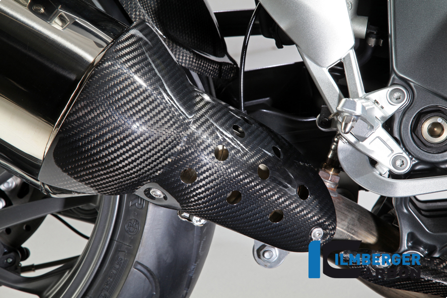 vorderer Auspuffhitzeschutz Carbon BMW K 1300 R 2008-2016 – Bild 4