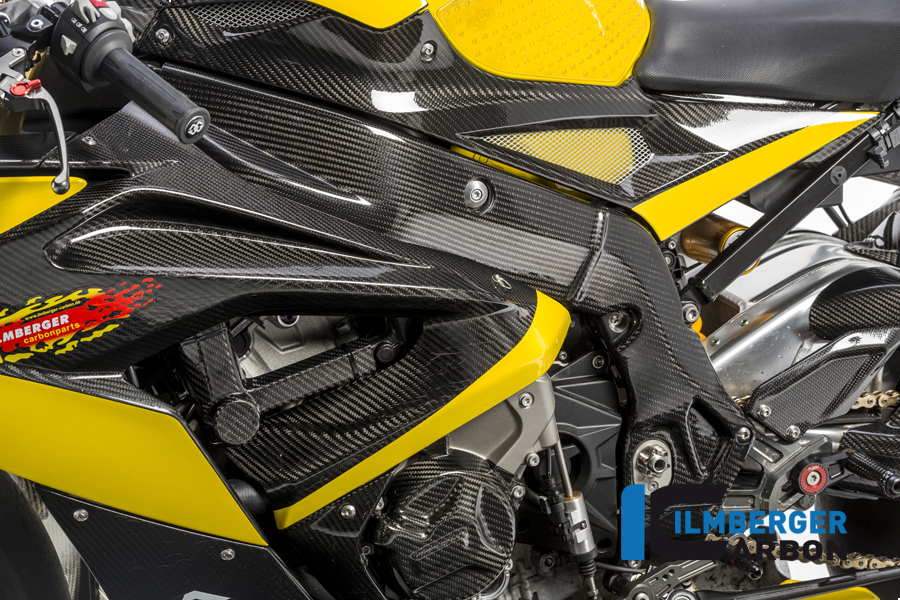 Rahmenabdeckung linke Seite Carbon BMW S 1000 RR Racing (2015-2016)