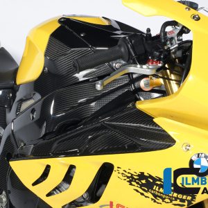 Seitendeckel rechts am Tank Carbon BMW S 1000 RR Racing (2012-2014)
