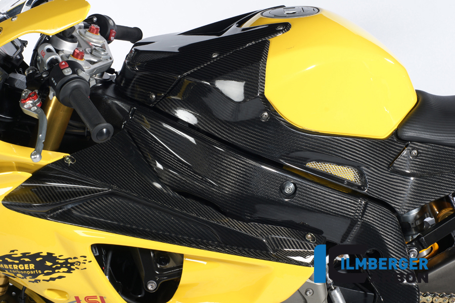 Rahmenabdeckung rechts und links Carbon BMW S 1000 RR Racing (2009-2011) – Bild 3