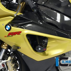 Plakettenträger links (oberes Teil des Verkleidungsseitenteils) Carbon BMW S 1000 RR Strasse (2012-2014)