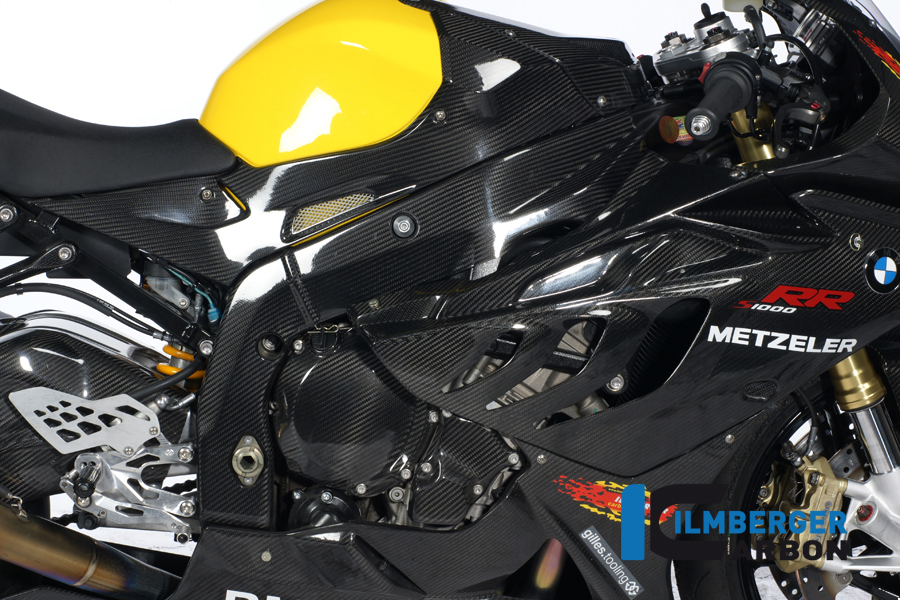 Rahmenabdeckung rechts und links Carbon BMW S 1000 RR Strasse (2009-2011) – Bild 5
