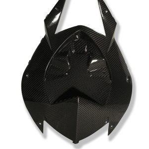 Rahmenheckabdeckung unten Straße Carbon BMW S 1000 RR Strasse (2009-2011)
