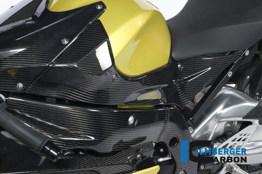 Seitendeckel links am Tank Carbon BMW S 1000 RR Strasse (2012-2014) – Bild 4