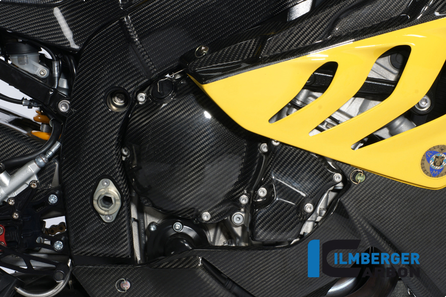 Kupplungsdeckelabdeckung Carbon BMW S 1000 RR Racing (2009-2011) – Bild 2