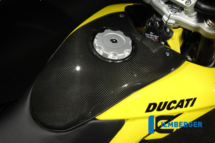 Tankabdeckung Carbon für Ducati Hypermotard 1100 Einzelstücke Einzelstücke Ducati – Bild 2